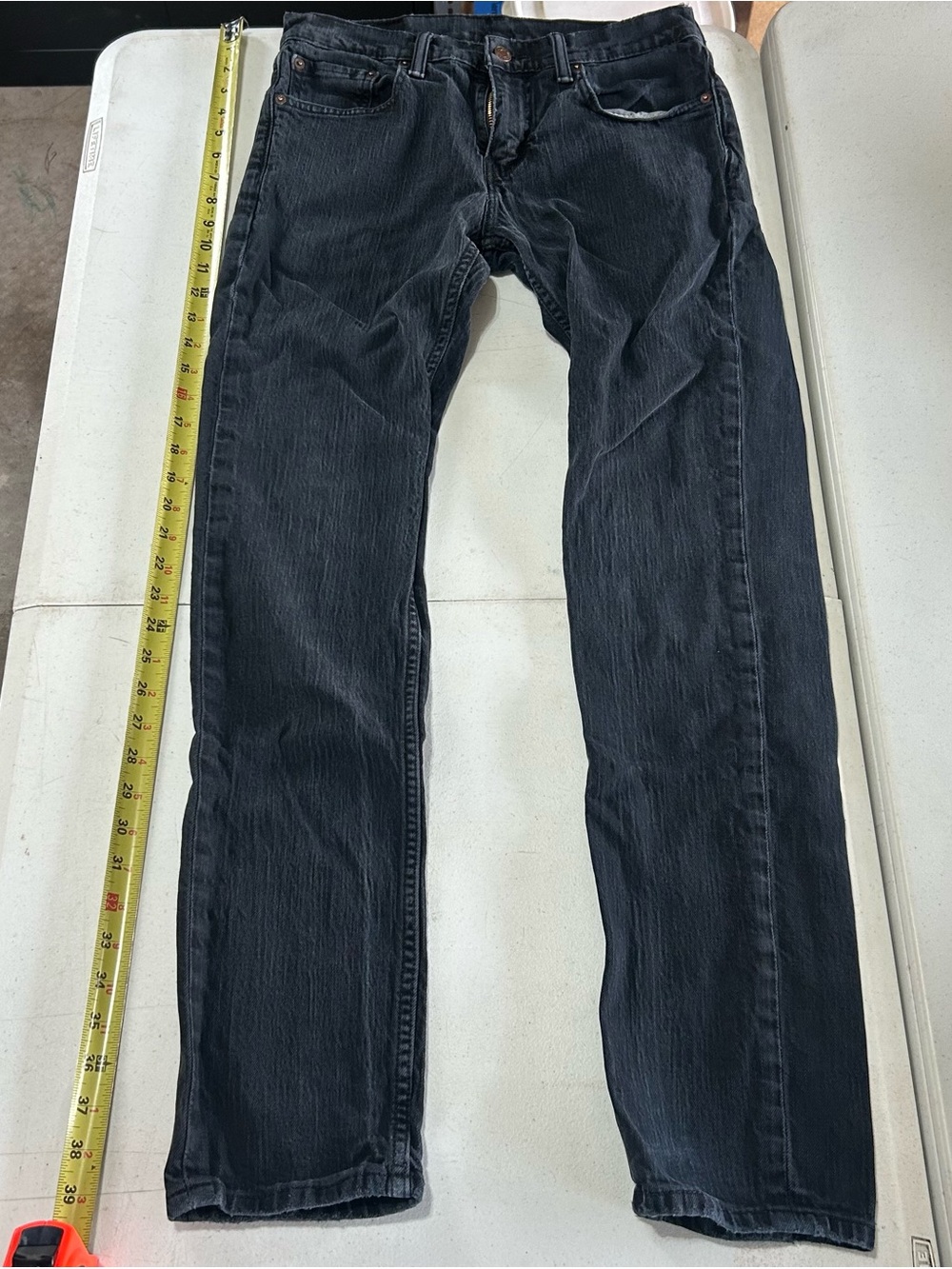 Levi’s 511 Mens Jeans 29x32 Black Denim Excellent Condition